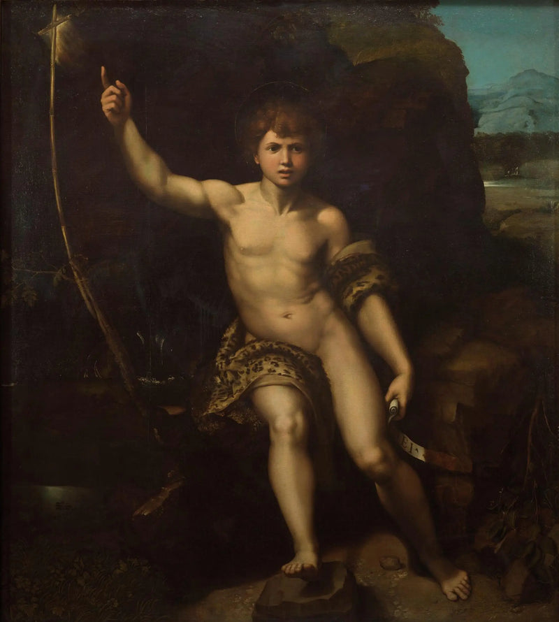 Saint John the Baptist - Raphael Sanzio