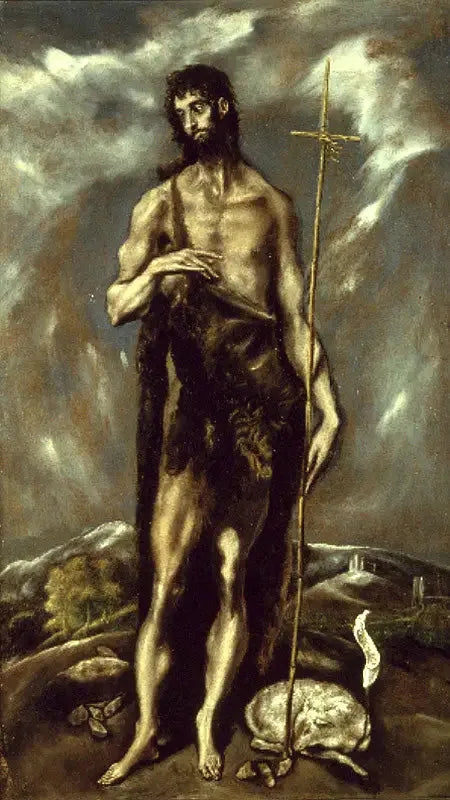 Saint John the Baptist, Valence - El Greco