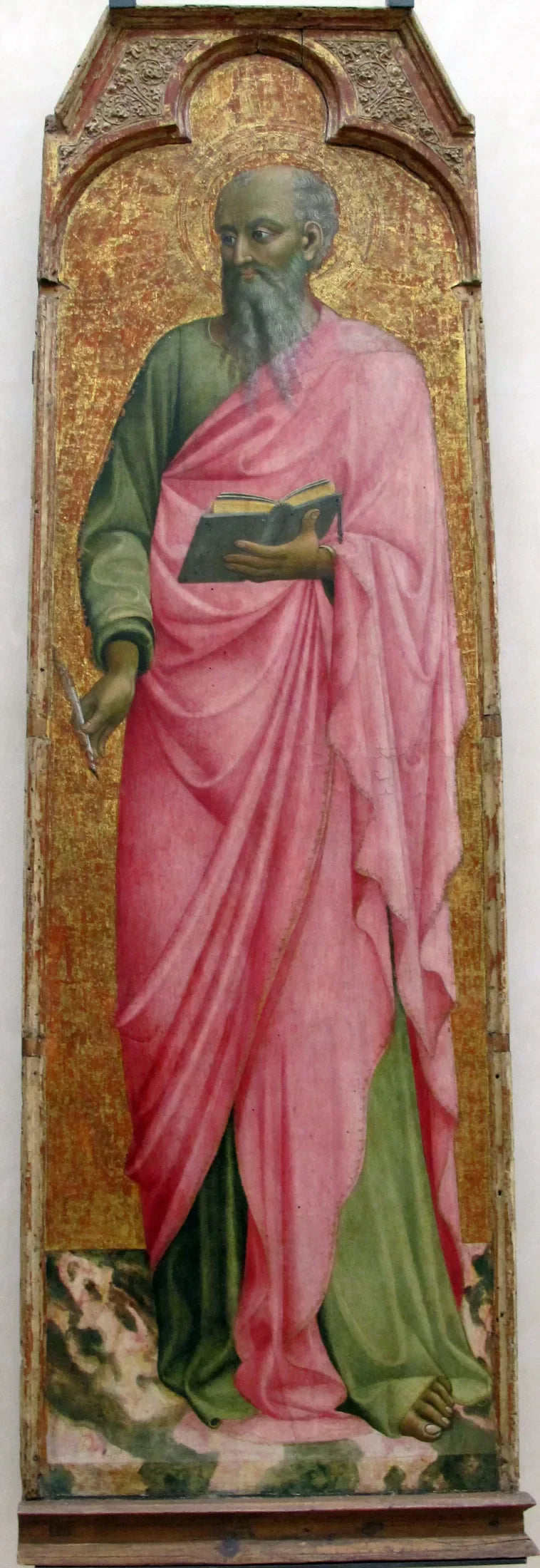Saint Jean l'Évangéliste - Sassetta image 1 reproduction de peinture à l’huile