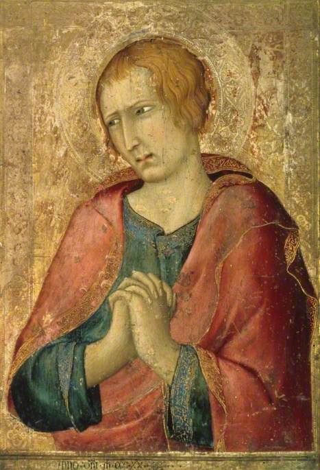 Saint John the Evangelist - Simone Martini