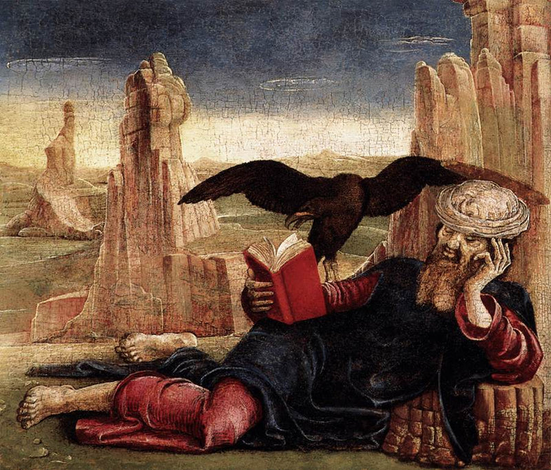 Saint Jean l'Évangéliste à Patmos - Cosmè Tura