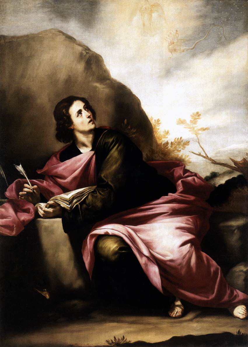 Saint Jean l’Évangéliste sur Pathmos - Alonso Cano - Alpha Reproduction