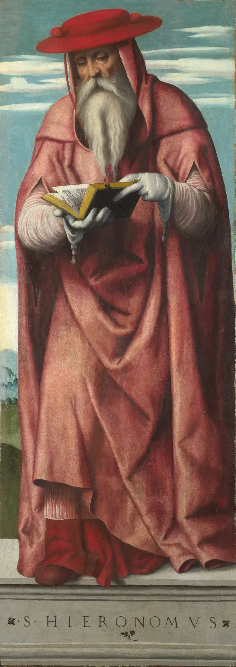 Saint Jerome - Alessandro Bonvicino