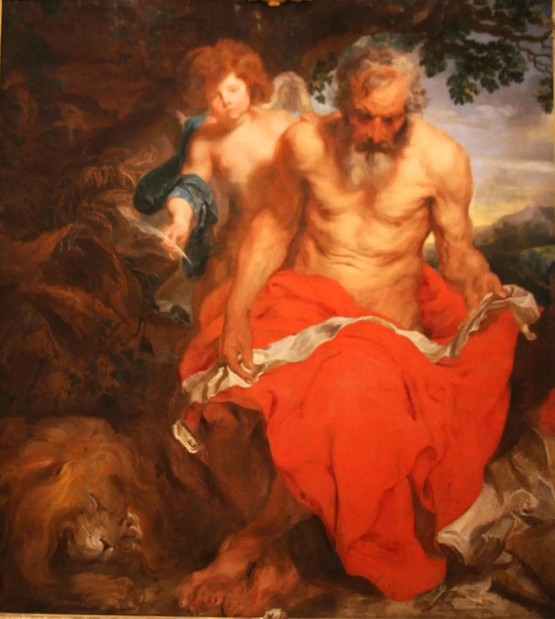 Saint Jerome - Antoine van Dyck