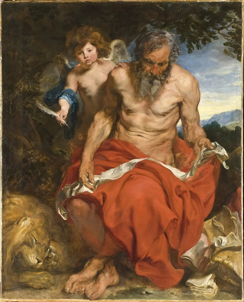 Saint Jerome - Antoine van Dyck