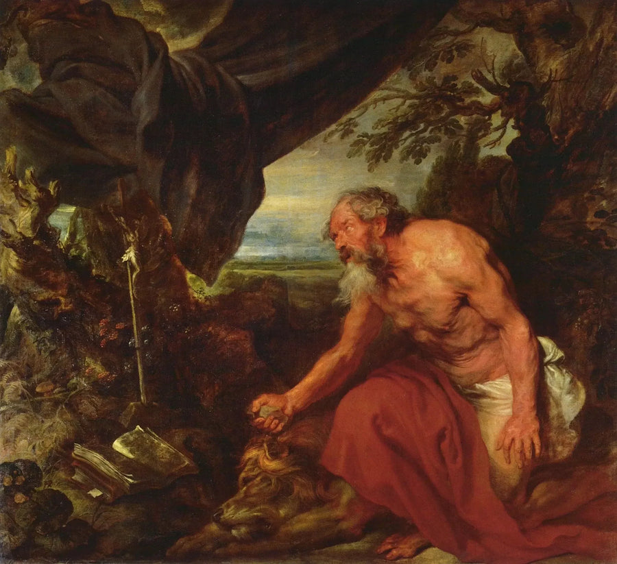Saint Jerome - Antoine van Dyck