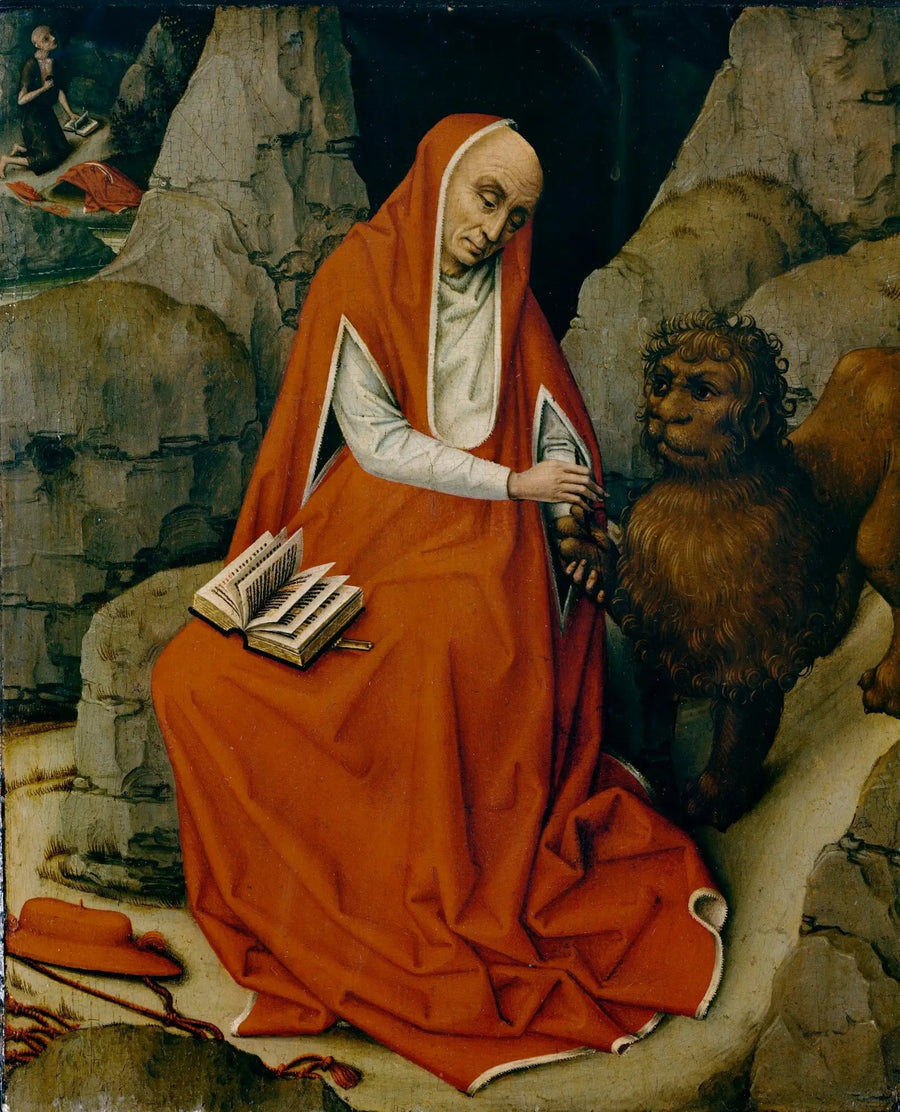 Saint Jerome in the Desert - Rogier van der Weyden