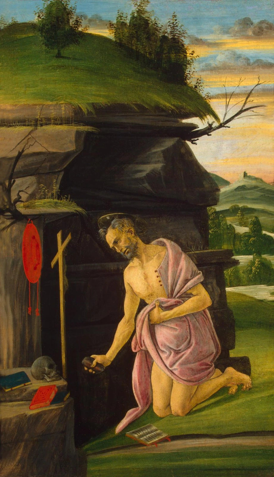 Saint Jerome penitent, circa 1498-1505 - Sandro Botticelli