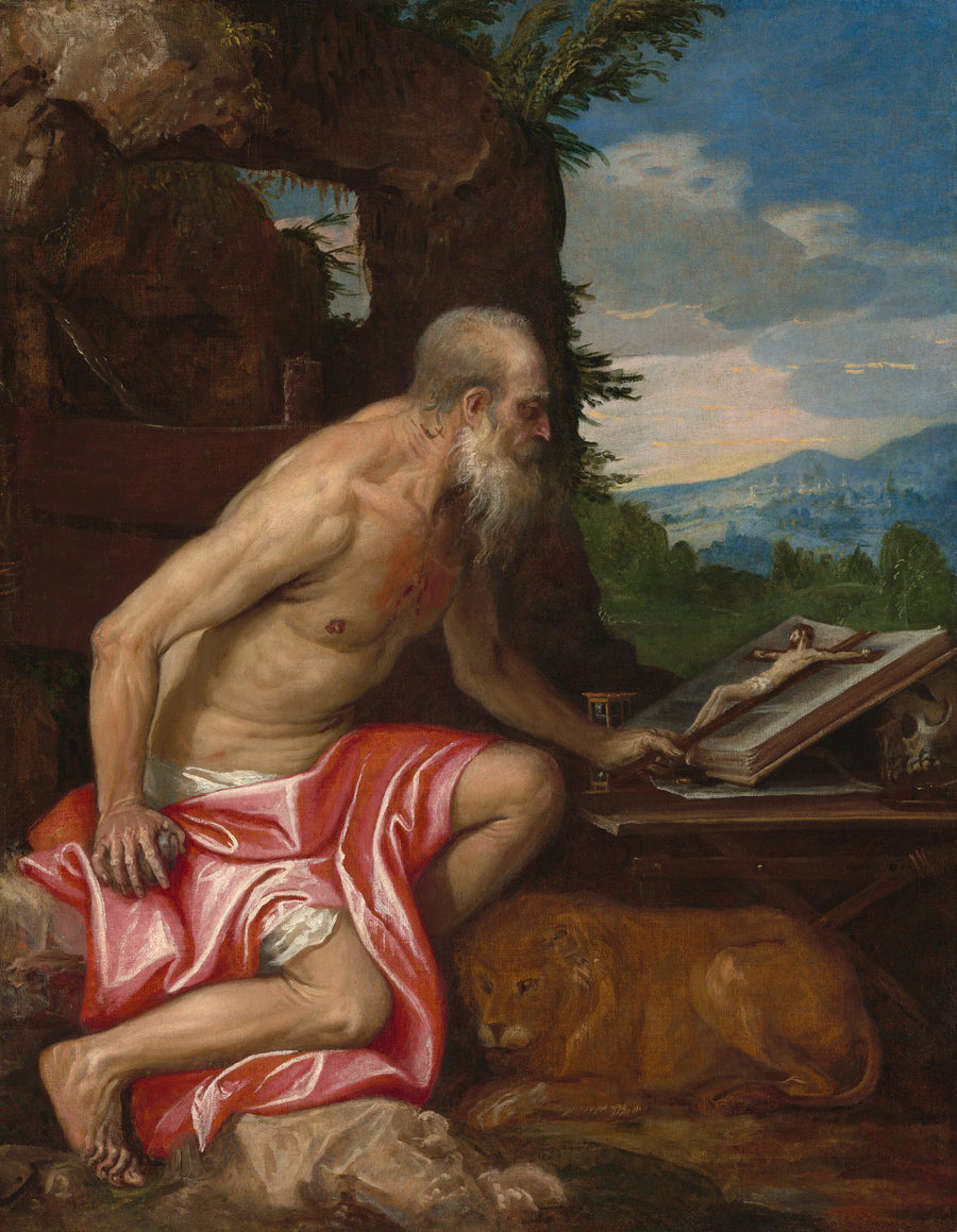 Saint Jérôme dans le désert - Veronese