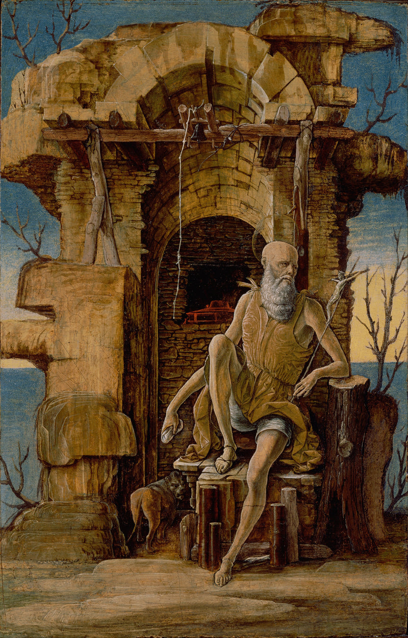 Saint Jerome in the Desert - Ercole de’ Roberti