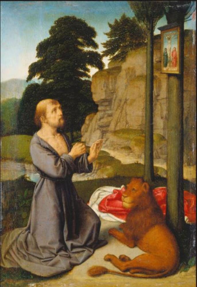 Saint Jerome in the Desert - Gérard David