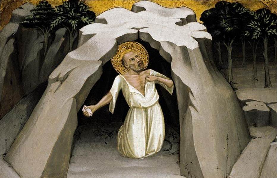 Saint Jérôme dans le désert - Lorenzo Monaco - Alpha Reproduction