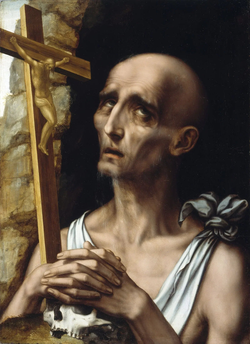 Saint Jerome in the Desert - Luis de Morales