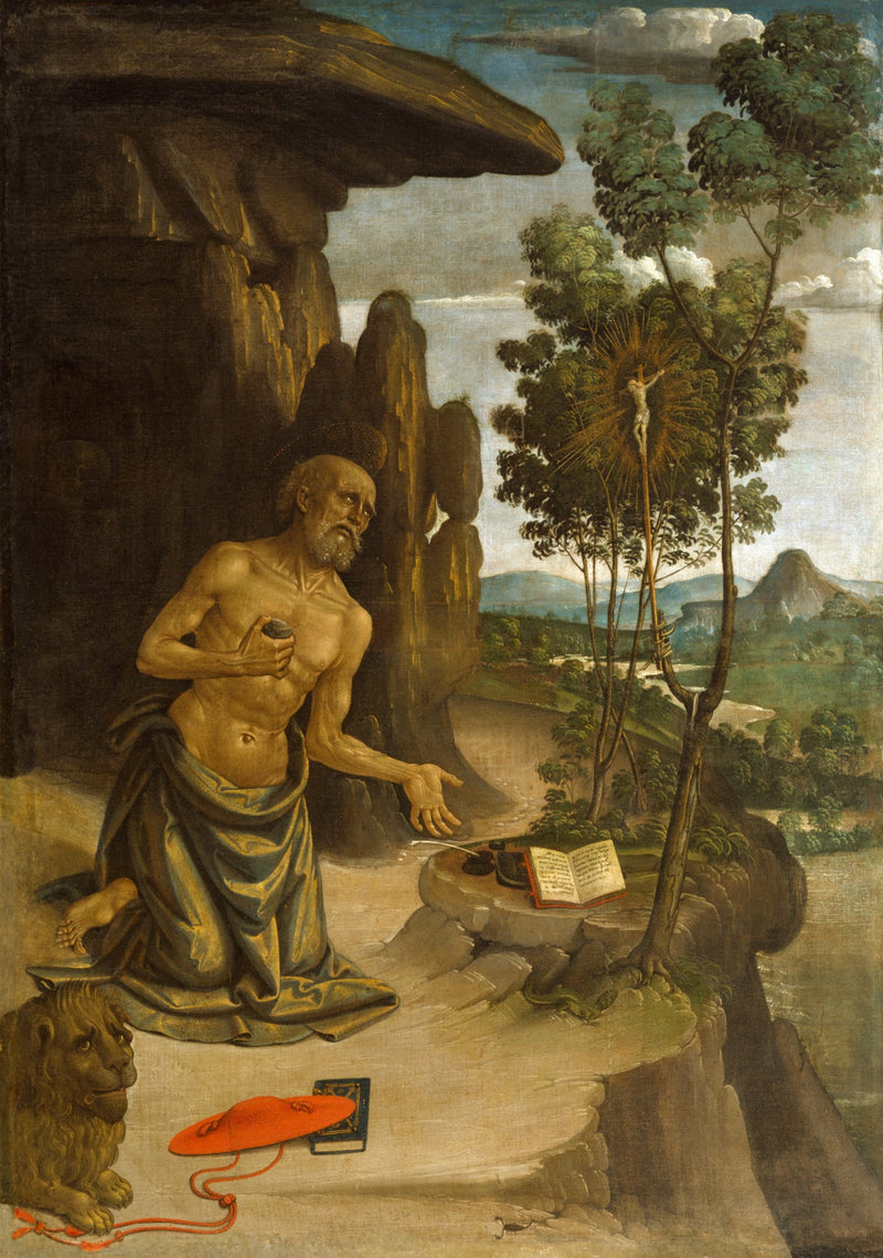 Saint Jerome in the Desert - Pinturicchio
