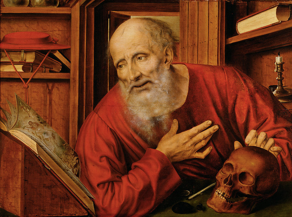 Saint Jérôme dans sa cellule - Quentin Metsys - Alpha Reproduction
