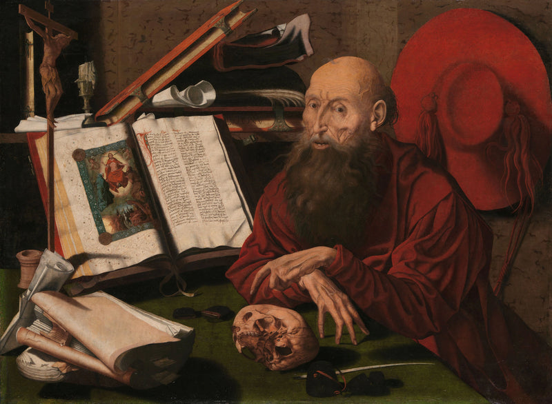 Saint Jérôme dans son bureau - Marinus van Reymerswale