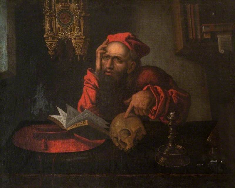 Saint Jerome in His Study - Joos van Cleve