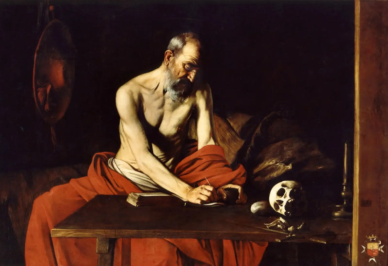 Saint Jerome Writing - Caravaggio