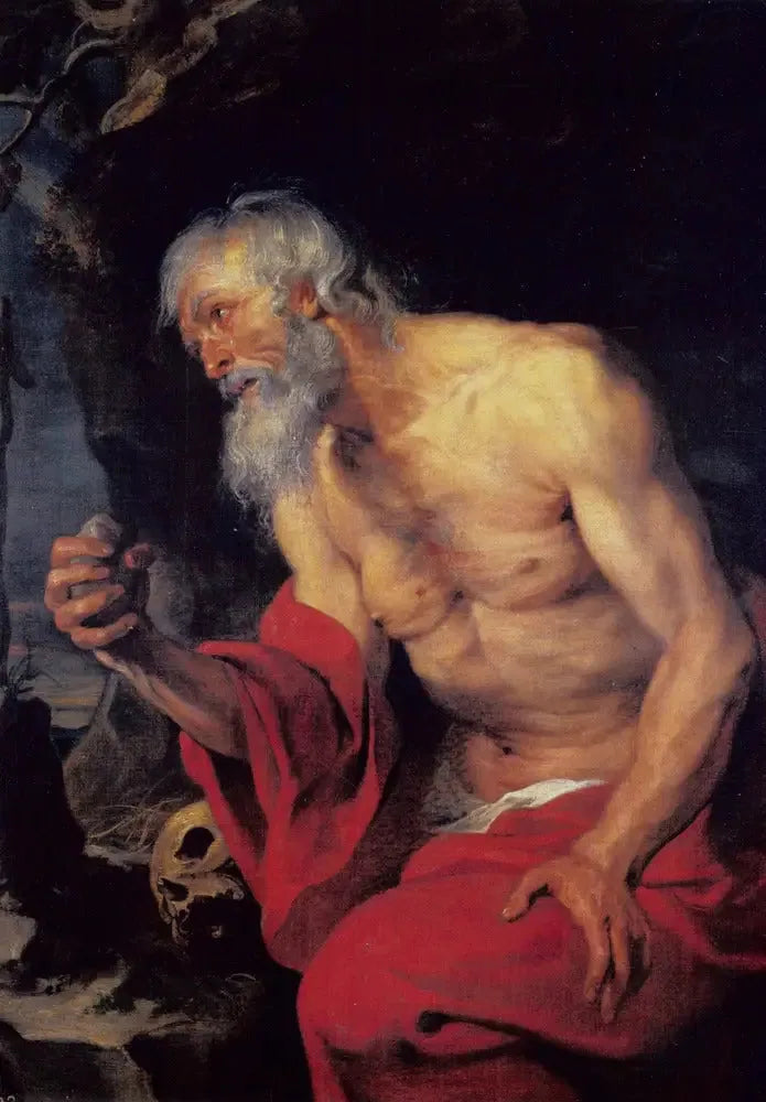 Saint Jerome in Penitence - Antoine van Dyck
