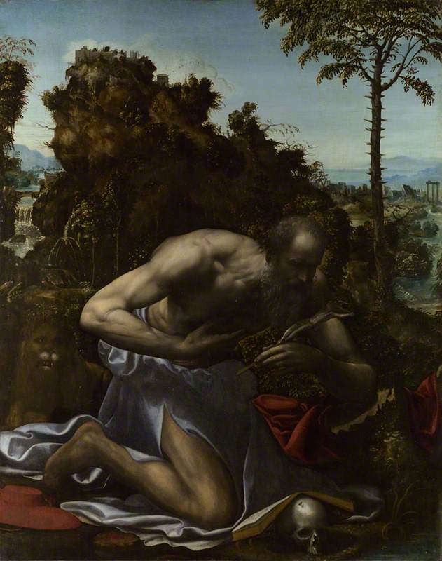 Saint Jerome in Penitence - Il Sodoma (Giovanni Antonio Bazzi)