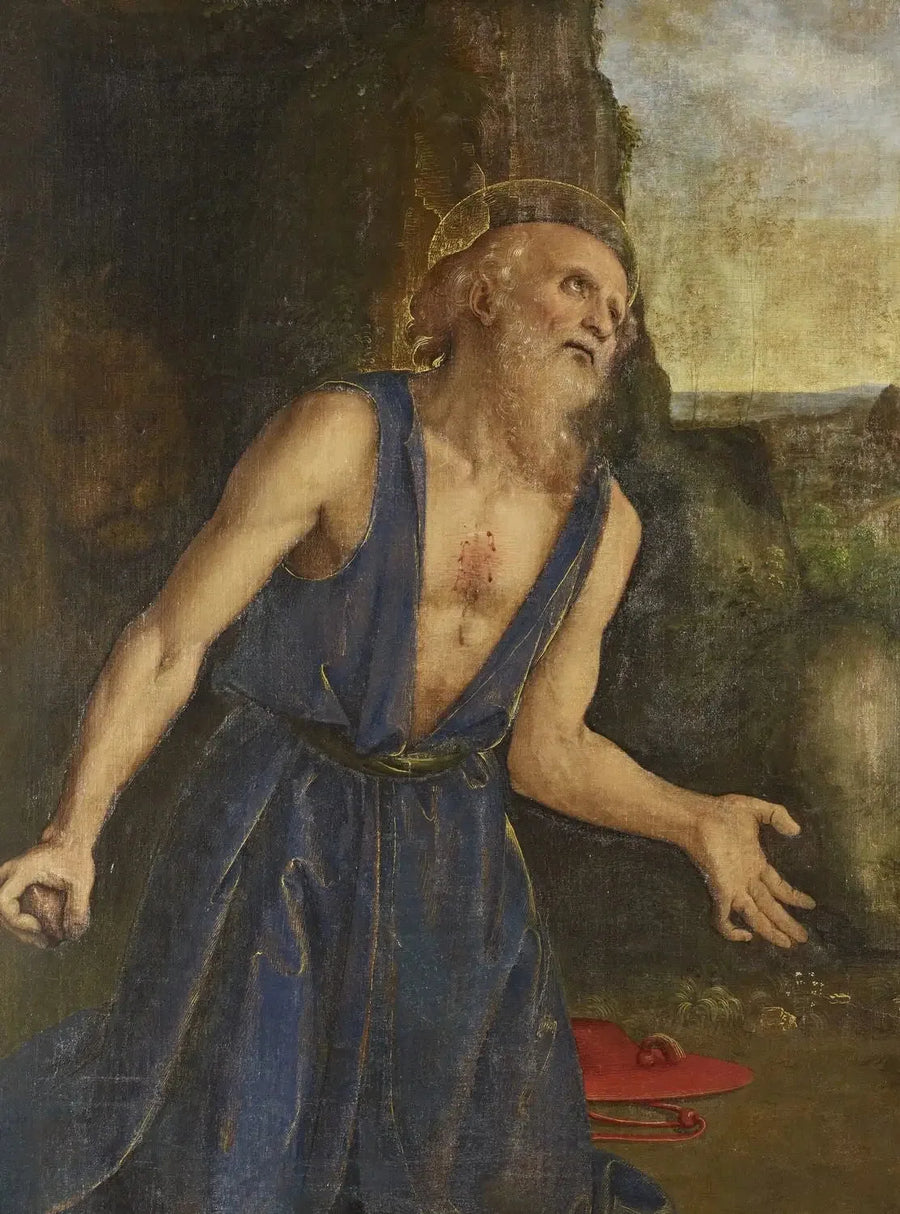 Saint Jerome in Penitence - Pietro Perugino