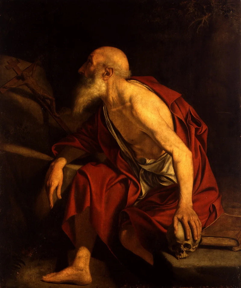 Saint Jerome in Prayer - Orazio Gentileschi