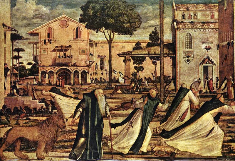 Saint Jerome and the Lion - Vittore Carpaccio
