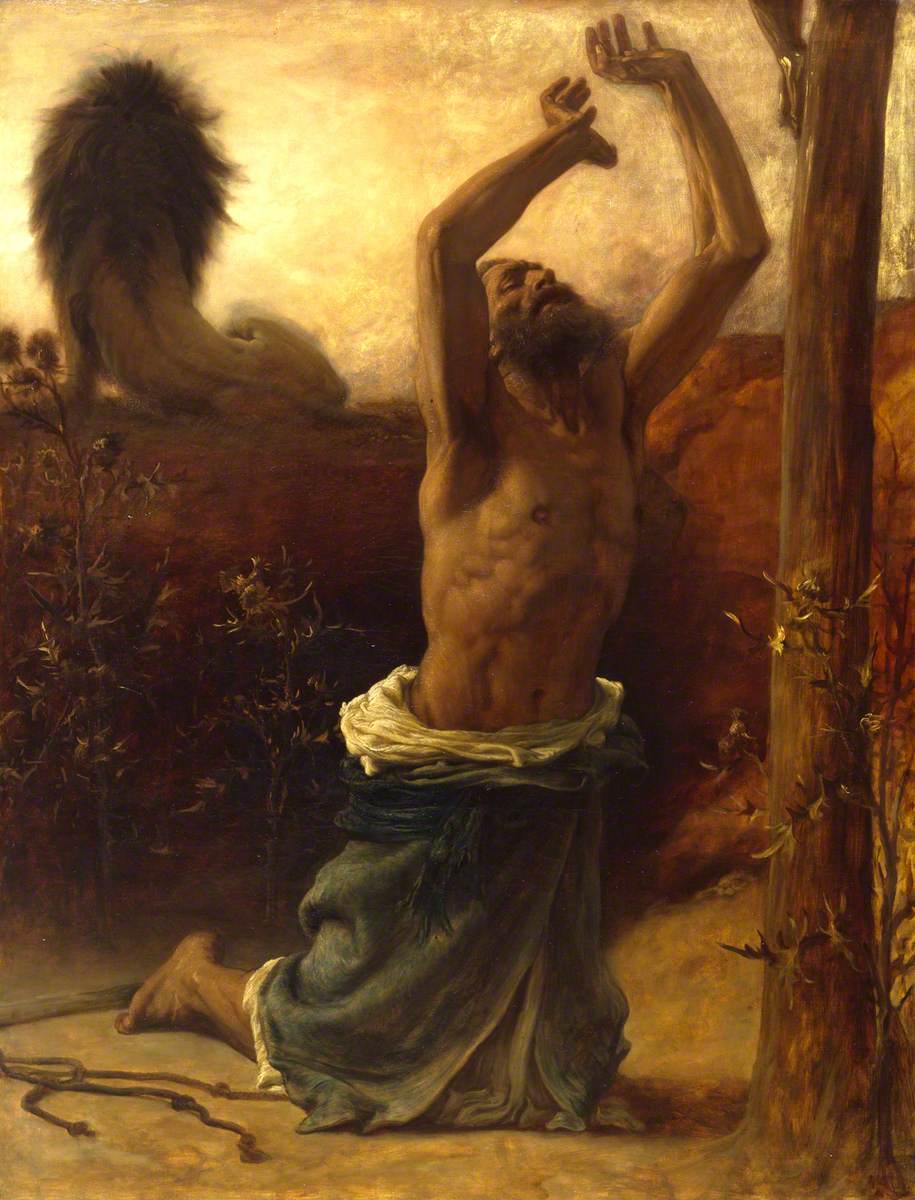 Saint Jerome - Frederic Leighton