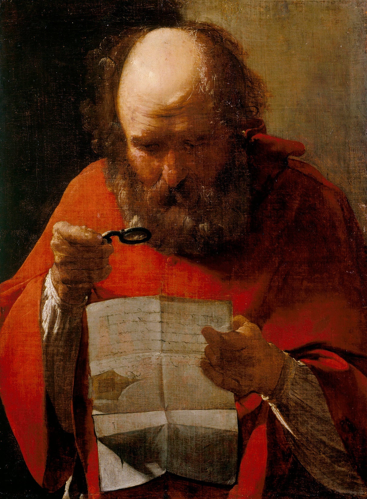 Saint Jérôme - Georges de La Tour image 1 reproduction d’œuvre d’art à l’huile