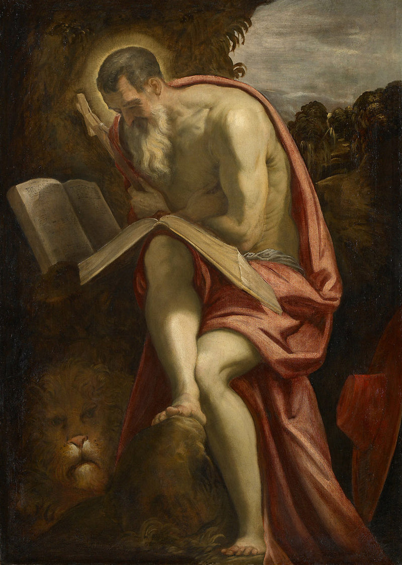 Saint Jerome - Jacopo Tintoretto