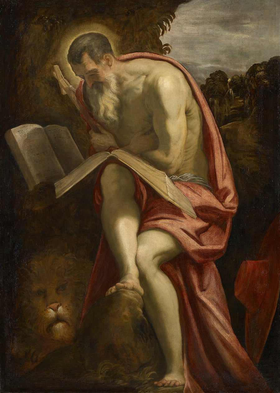 Saint Jerome - Jacopo Tintoretto