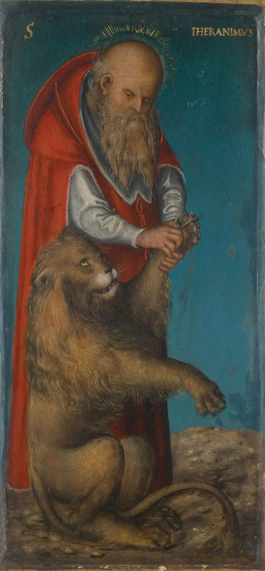 Saint Jerome - Lucas Cranach the Elder