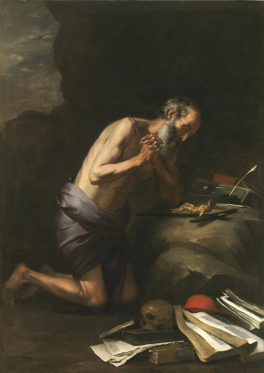 Saint Jerome Penitent - Bartolomé Esteban Murillo