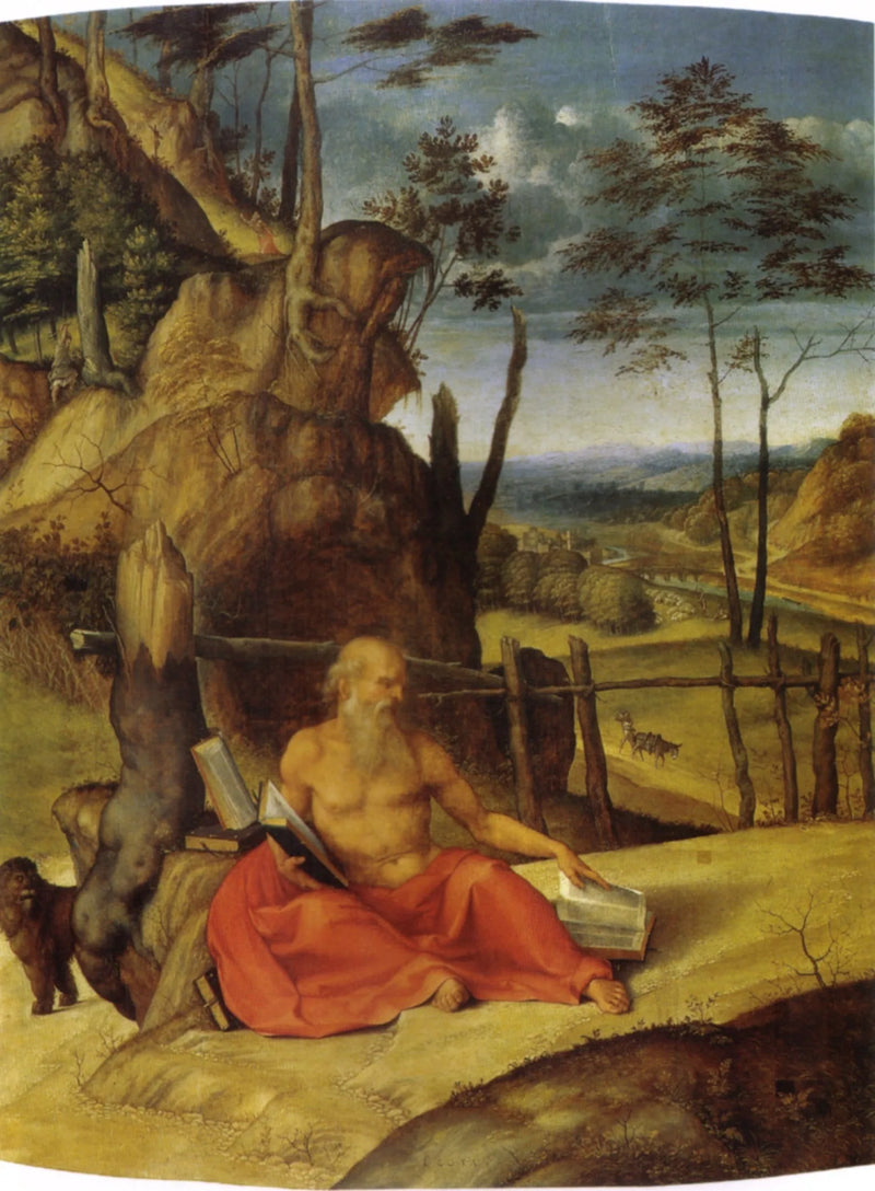 Saint Jerome Penitent - Lorenzo Lotto