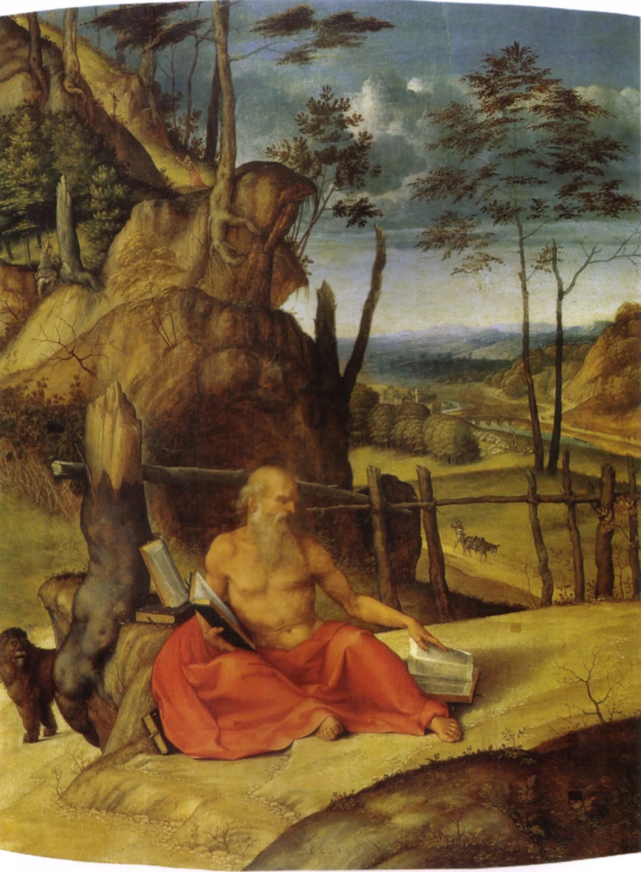 Saint Jerome Penitent - Lorenzo Lotto
