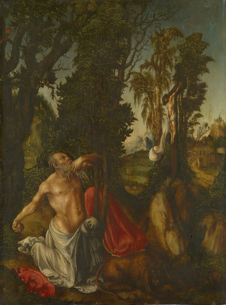 Saint Jerome Penitent - Lucas Cranach the Elder