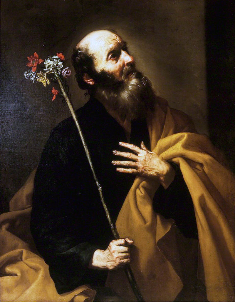Saint Joseph with the Flowering Rod - Jusepe de Ribera