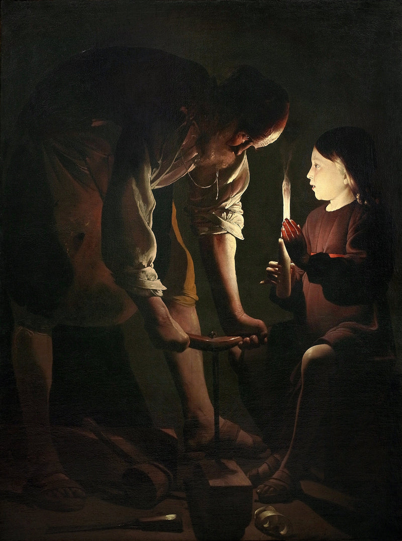 Saint Joseph Carpenter - Georges de La Tour