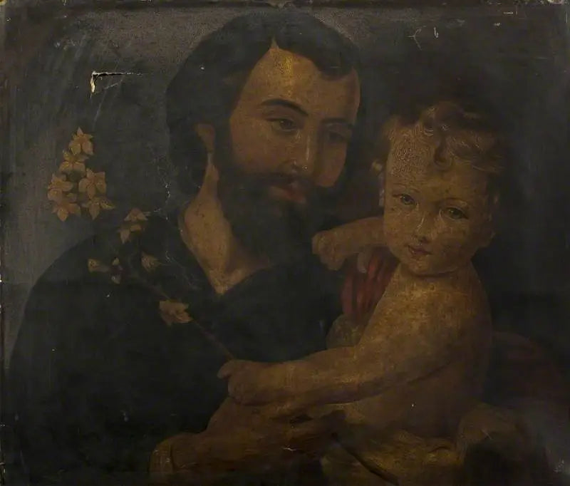 Saint Joseph and the Child Jesus - Bartolomé Esteban Murillo