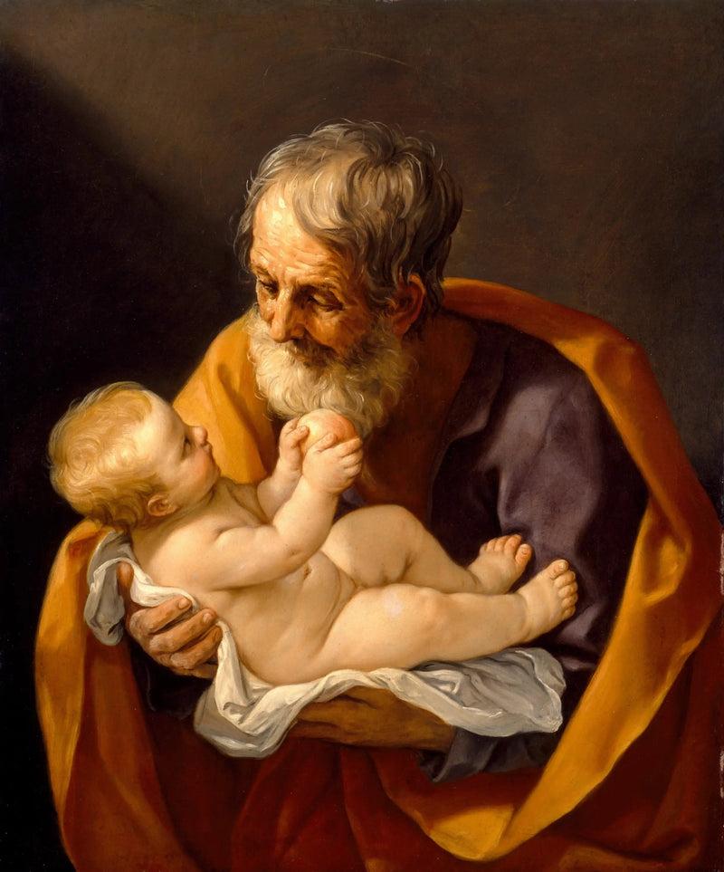 Saint Joseph and the Child Jesus - Guido Reni