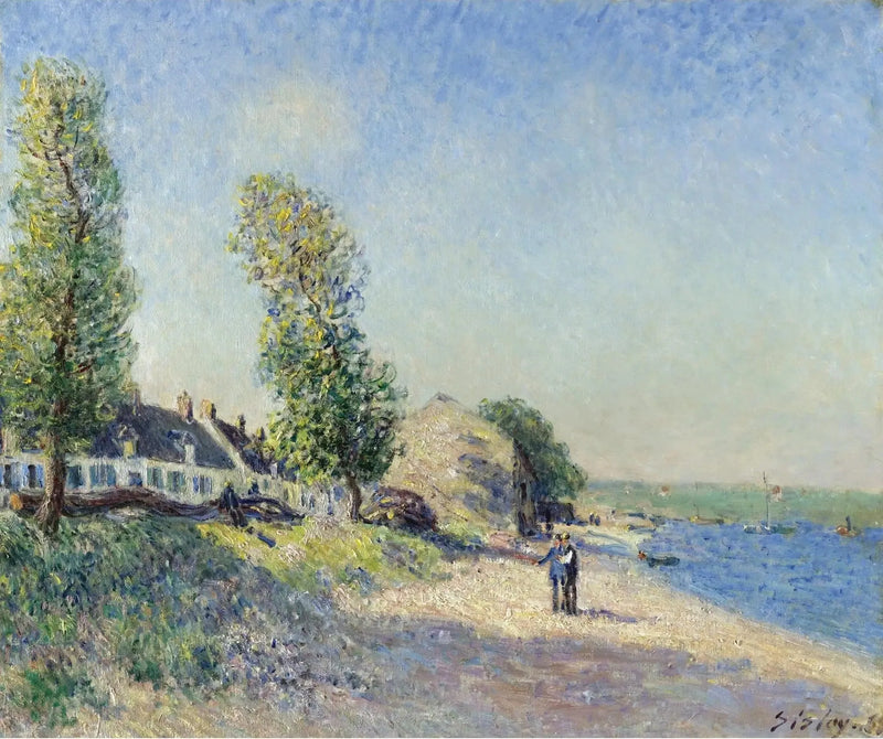 Saint-Mammès in the Morning - Alfred Sisley