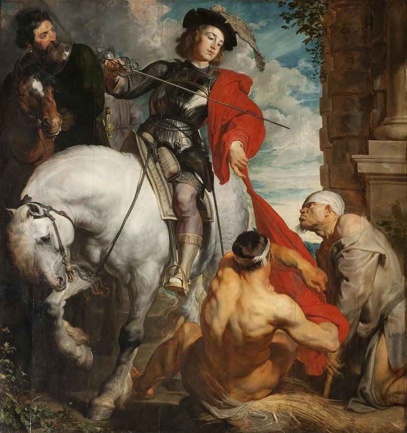 Saint Martin and the Beggar - Antoine van Dyck