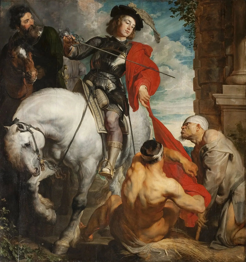 Saint Martin and the Beggar - Antoine van Dyck