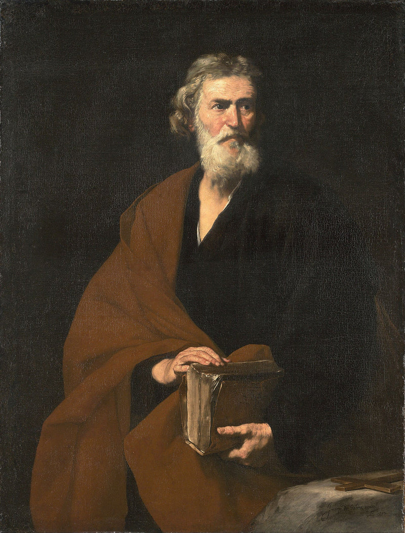 Saint Matthew - Jusepe de Ribera