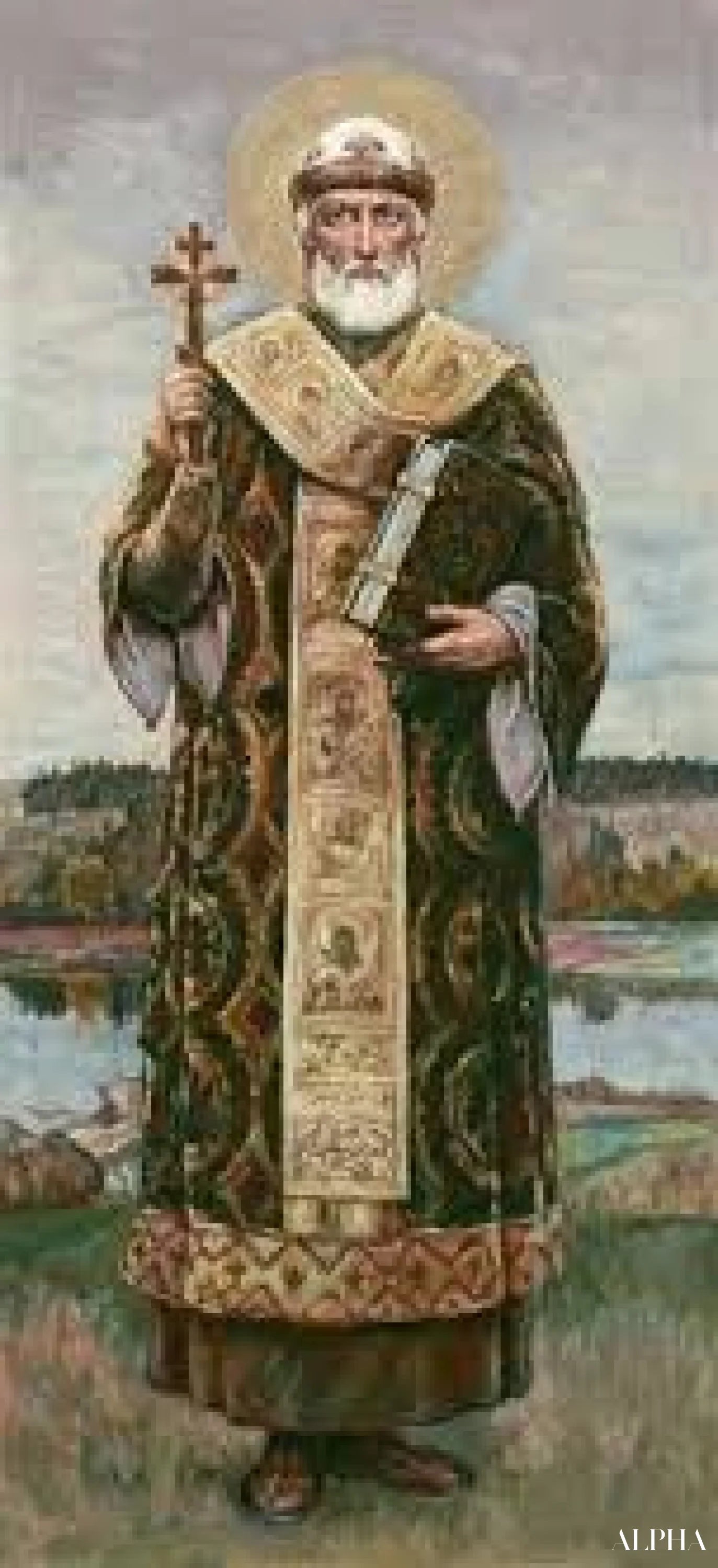 Saint Metropolitan Philip of Moscow - Wilhelm Kotarbiński Reproductions of paintings in oil paint