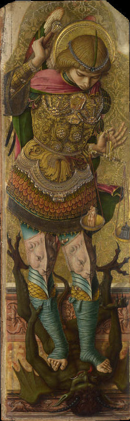 Saint Michael - Carlo Crivelli