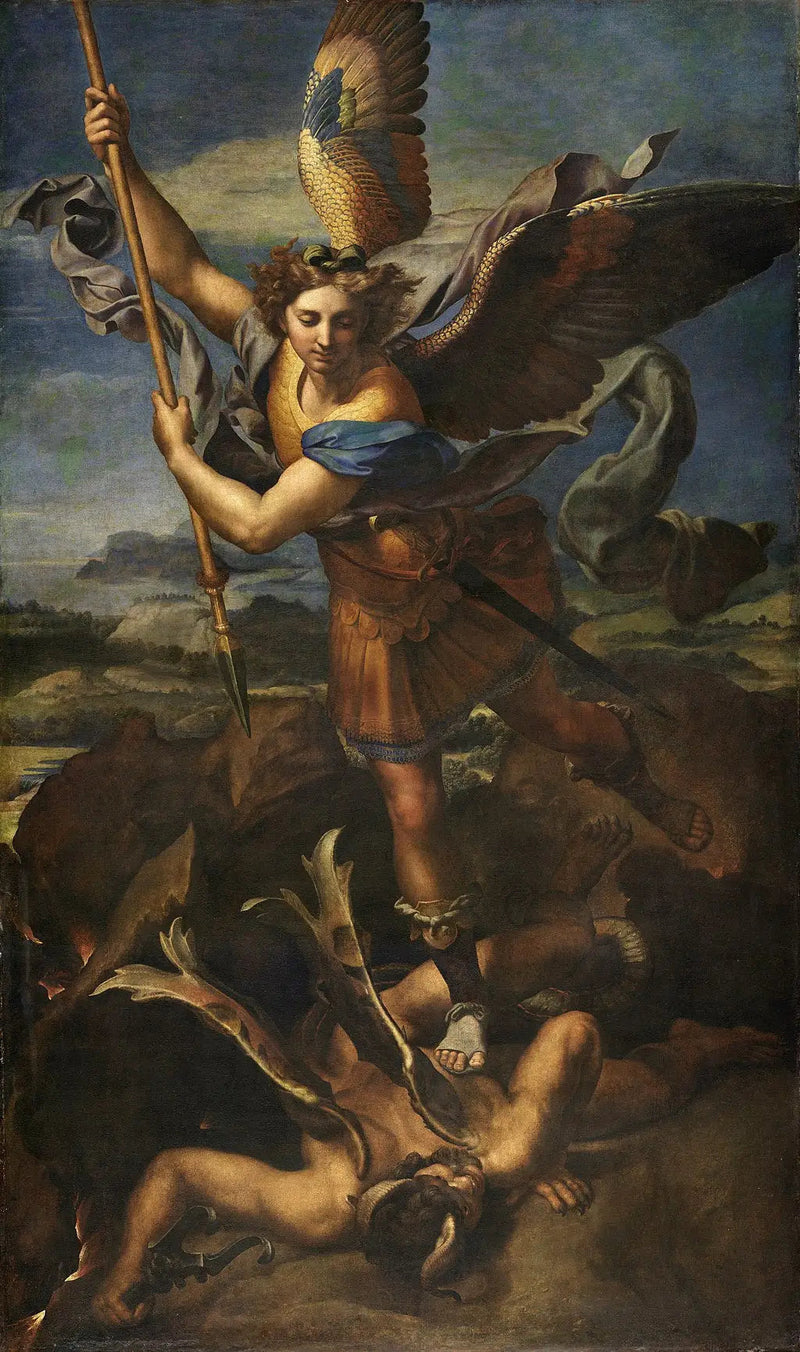 Saint Michael vanquishing the demon - Raphael Sanzio