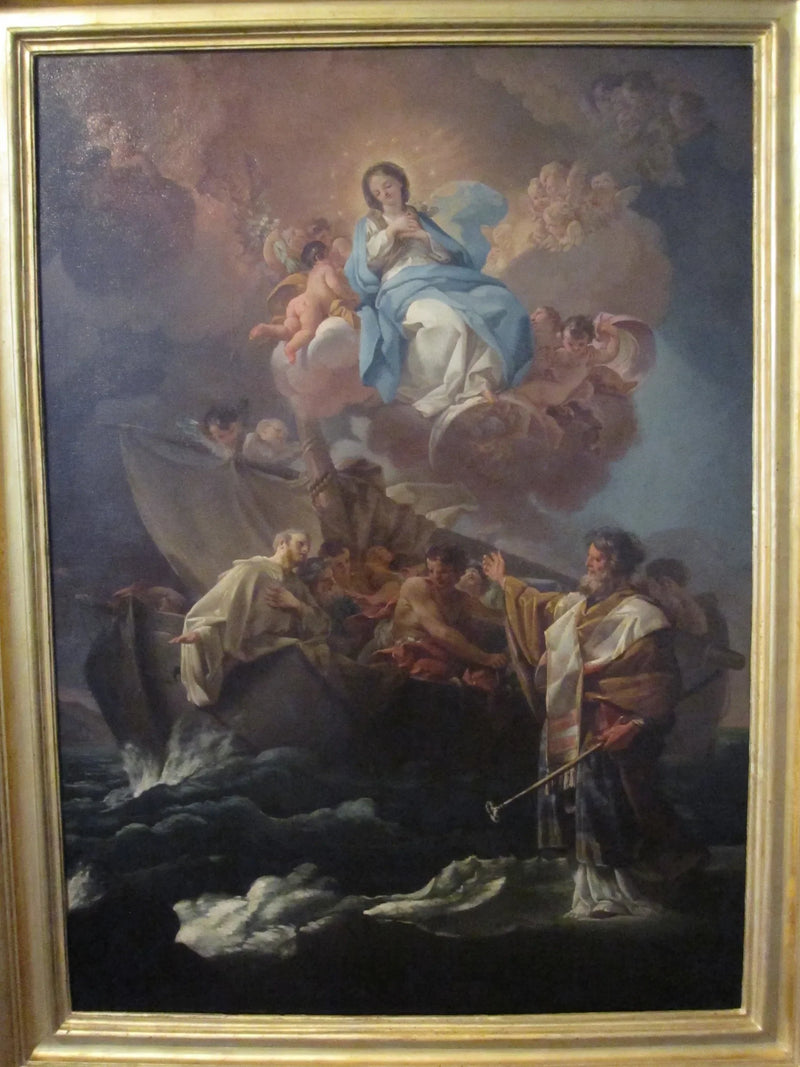 Saint Nicolas Saving the Shipwrecked - Corrado Giaquinto