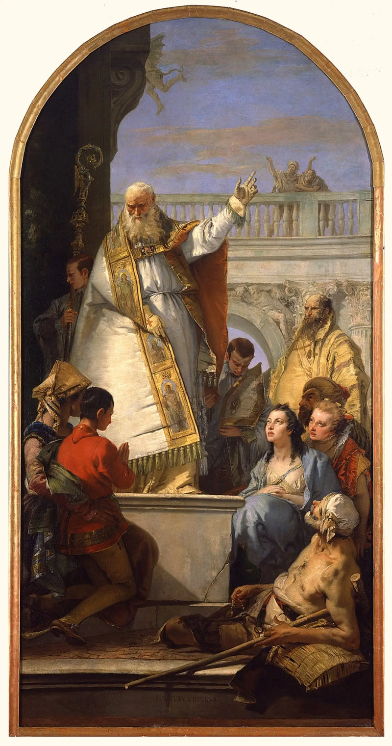Saint Patrick, Bishop of Ireland - Giovanni Battista Tiepolo