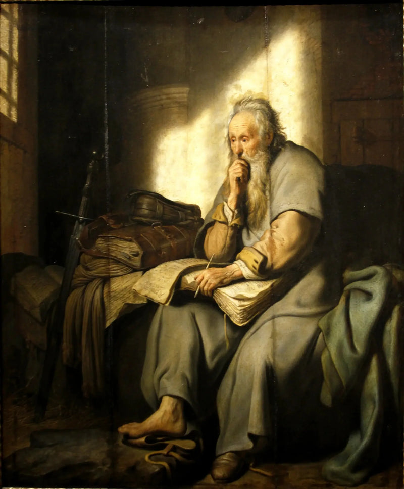Saint Paul in Prison - Rembrandt
